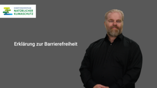 Erklärung zur Barrierefreiheit in deutscher Gebärdensprache