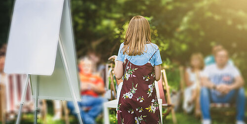 Workshop im Freien